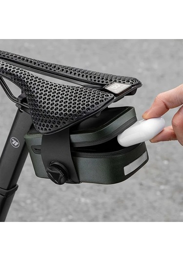 Willowhaven Green West Bıkıng Bisiklet Kuyruk Çantası Kendinden Kilitli Eğer Bag Portatif Selesiz Kilidi Alet Depolama Çantası Mtb Yol Bisiklet Aksesuarları Altın