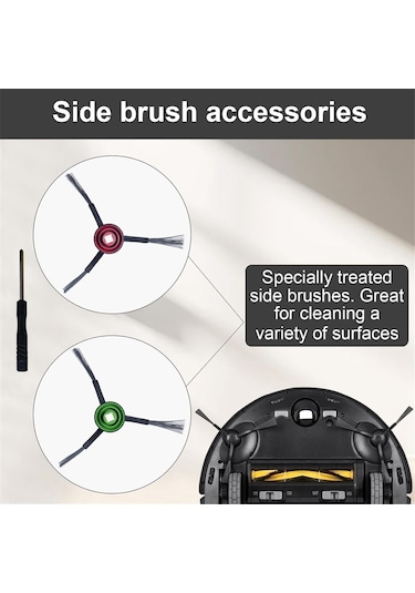 Sointeresting Ecovacs Deebot Ozmo 950/920 / N5 / N8 T5 / T9 / T8 / X1 Robot Süpürge İçin Yan Fırça Motoru Yedek Dişlisi