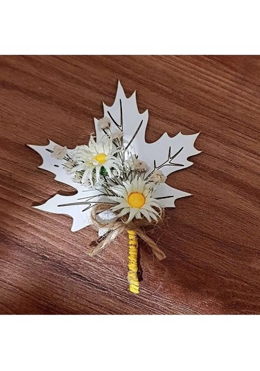 Lavanta Tasarım 25 Adet Yaprak Dekoratif Magnet