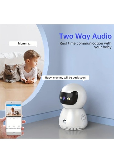 Xuweiwei Jooan 2mp Full Hd Güvenlik Kamerası St9c 32g Card Renkli Gece Görüşü İki Yönlü Ses Hareket Algılama 5g 2 4g Wifi Ev İçi Gözetim