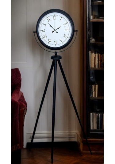 Black Elite Tripod Ayaklı Saat Siyah