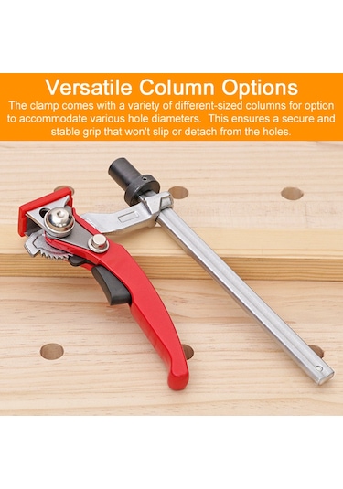 Ağaç İşleme Masaüstü Hızlı Etkili Tutma Kelepçesi Sabit 19mm