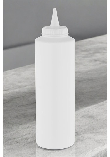 500 Ml. Fişek Sosluk Ketçap Mayonez 10 Adet Şeffaf