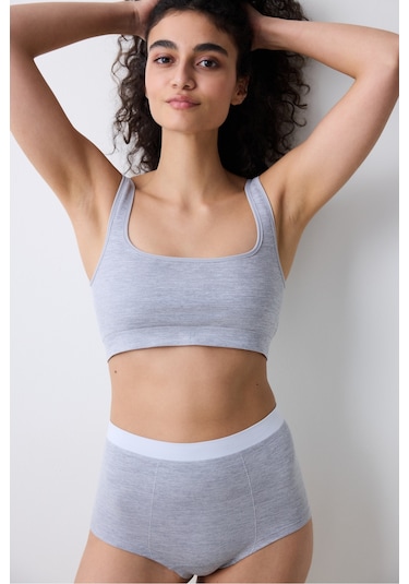 Penti Reversible Seamless Çok Renkli Crop Üst