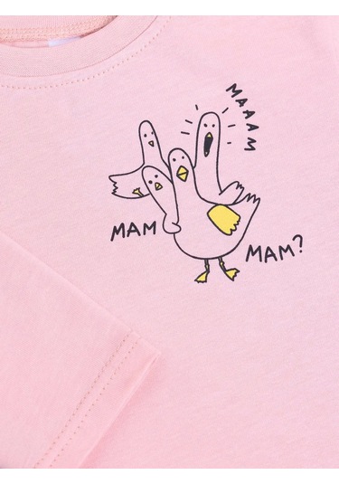 Bossa Nova Bebek Ve Çocuklar İçin Uzun Kollu T-shirt. 273520652 Pembe