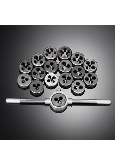 Klavuz 40 Parça Klavuz Açma Seti Pafta Seti Metrik Set Kılavuz Pafta Full Set.