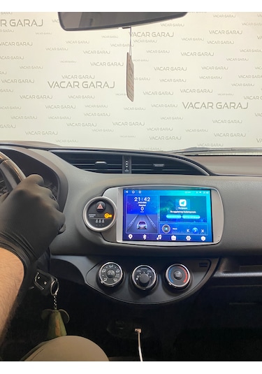 Toyota Yarıs 2012-20 9 Uyumlu Androıd Multimedya Gerçek 2/32 Kablosuz Carplay Geri Görüş Kameralı 9"