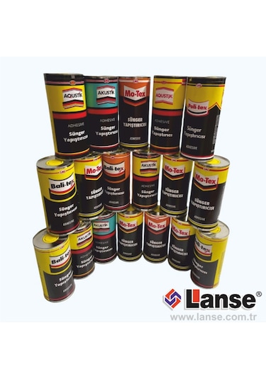 Akustik Yapıştırıcı Bali-Tex Sünger Mobilya Oto Döşeme 1 Lt