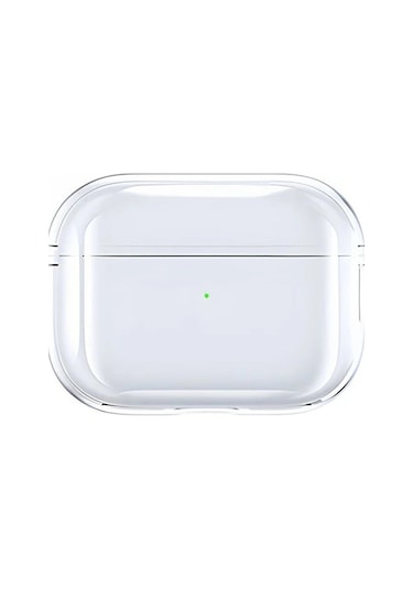 Airpods Pro 3. Nesil İle Uyumlu Şeffaf Cyrstal Clear Ultra Berrak Kılıf Kulaklık Değildir Beyaz