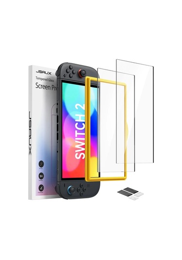 Jsaux Nintendo Switch İçin 2 Adet Oleofobik 9h Koruyucu Cam 472935148