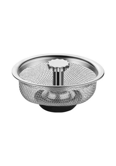 Moly Mtk Lavabo Tıkanma Önleyici Paslanmaz Çelik Filtre Sapı Çap 90mm Krom