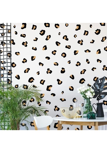 10 Yaprak Çıkarılabilir Soy Ve Yap Duvar Kağıdı Leopar Desenli Duvar Çıkartması Siyah Leopar Benekli Duvar Çıkartmaları Vinil Kendin Yap Yatak Odası Çocuk Odası Ev Dekorasyonu İçin Siyah & Sarı Sarı - Siyah 10 Yaprak Çıkarılabilir Soy Ve Yap Duvar Kağıdı Leopar Desenli Duvar Çıkartması Siyah Leopar Benekli Duvar Çıkartmaları Vinil Kendin Yap Yatak Odası Çocuk Odası Ev Dekorasyonu İçin Siyah & Sarı Sarı - Siyah