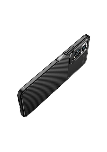 Xiaomi Redmi Note 11 Pro 5G Kılıf Karbon Silikon Case Kapak