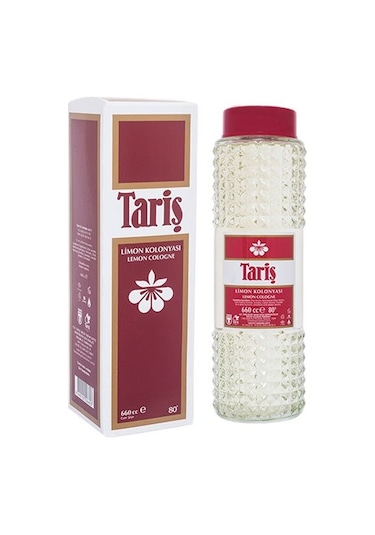Tariş 80 Derece Limon Kolonyası Cam Şişe 660 ML