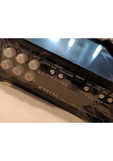 Xetec Xi-500.4 4 Kanal Amplifikatör