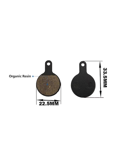 Fonte AP-46 Bisiklet Disk Fren Balatası
