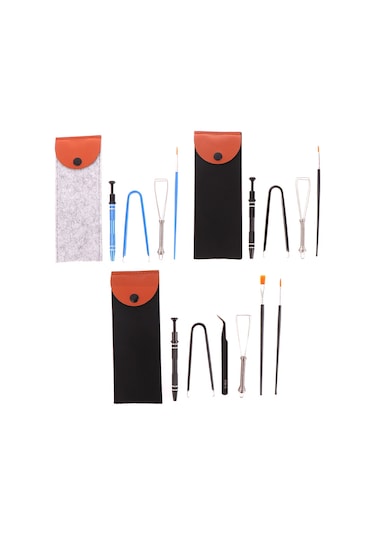 1 Takım Klavye Temizleme Aracı Tuş Takımı Çıkarıcı Gövde Yağlama Fırçası