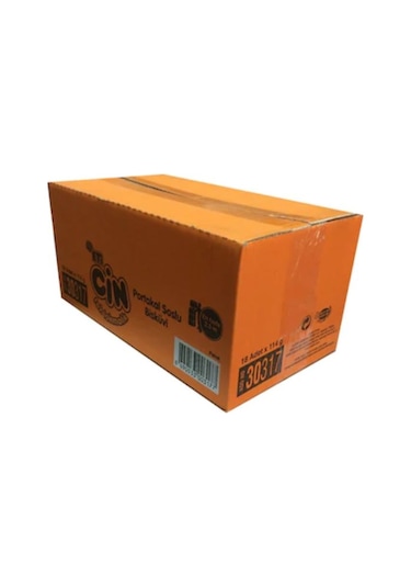 Eti Cin Tek Lokmalık Portakallı Bisküvi 18 x 114 G