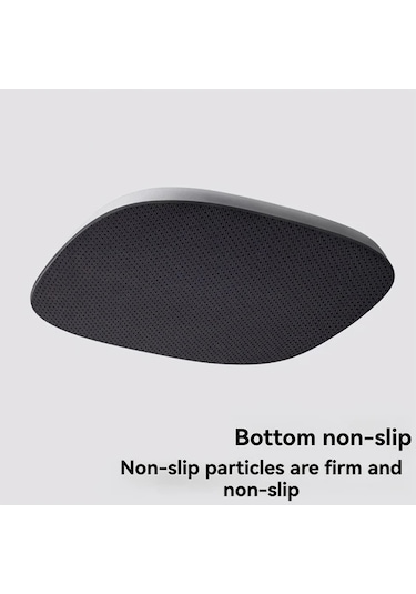 Xuweiwei Gizemli Siyah Ev Ofis Araç İçin Ergonomik Jel Oturma Yastığı 10 Saat Rahat Oturma Kalça Basıncını Azaltan Polyester Kumaş Gizemli Siyah