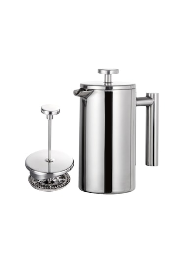 Xindoker Çift Cidarlı Paslanmaz Çelik French Press Kahve Makinesi - 350ml/800ml/1000ml Diğer