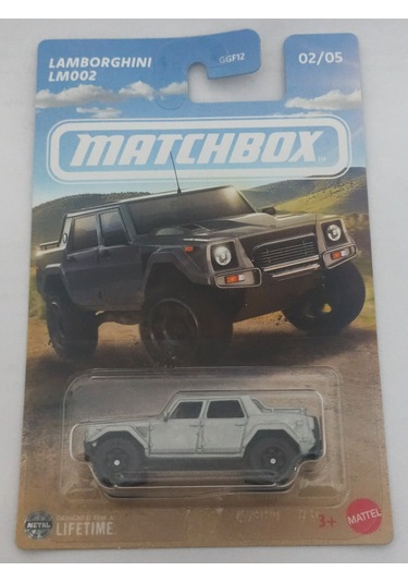 Matchbox Lamborghini Lm002 Silver European Series 2025 Gri