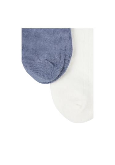 Erkek Bebek Çorap Soket 6 Çift Lacivert-gri-beyaz-kahve-indigo-mavi-1892 ÇoK Renkli