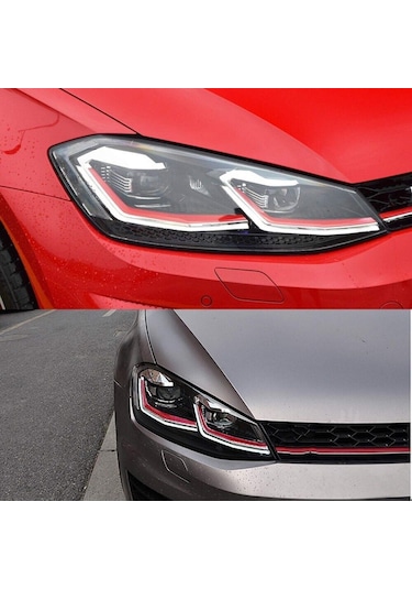 Volkswagen Golf 6 2008-2013 Uyumlu Yedek Parça 7.5 Style Kırmızı