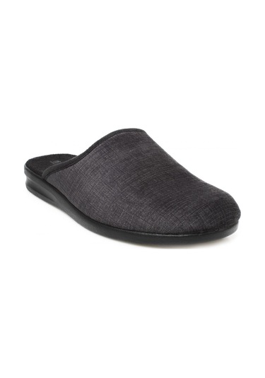Muya 32802 Robin Önü Kapali Ev Terliği Siyah Erkek Terlik Siyah