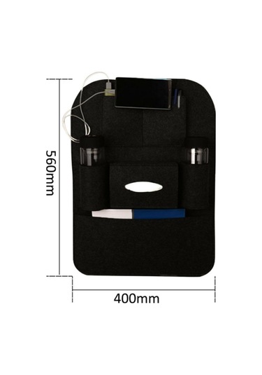 Araç Içi Koltuk Arkası Eşya Düzenleyici Organizer Çanta Telefon Tablet Tutucu Aksesuar Portatif Cep