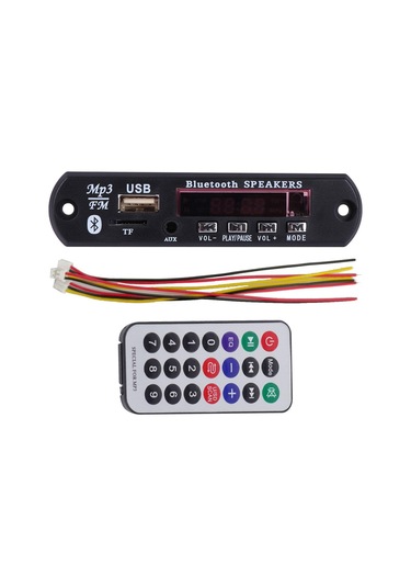 Usb Tf Radyo Kablosuz Mp3 Çalar Dekoderler Kurulu - Mp3 Çalar