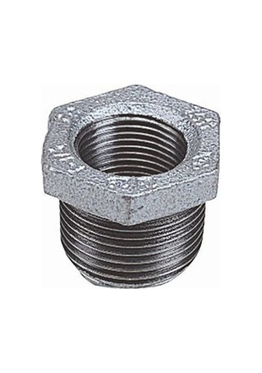 Galvaniz Redüksiyon 1"-3/4 Gümüş