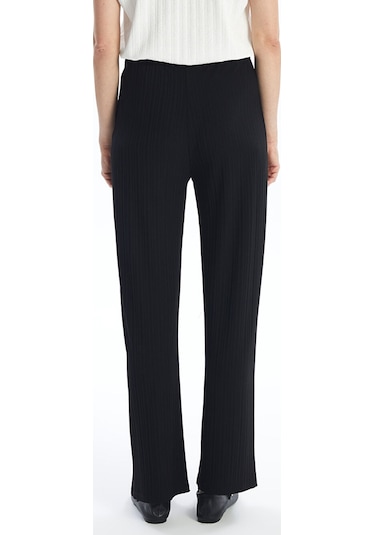 Lcw Kadın Beli Lastikli Düz Pantolon Antrasit