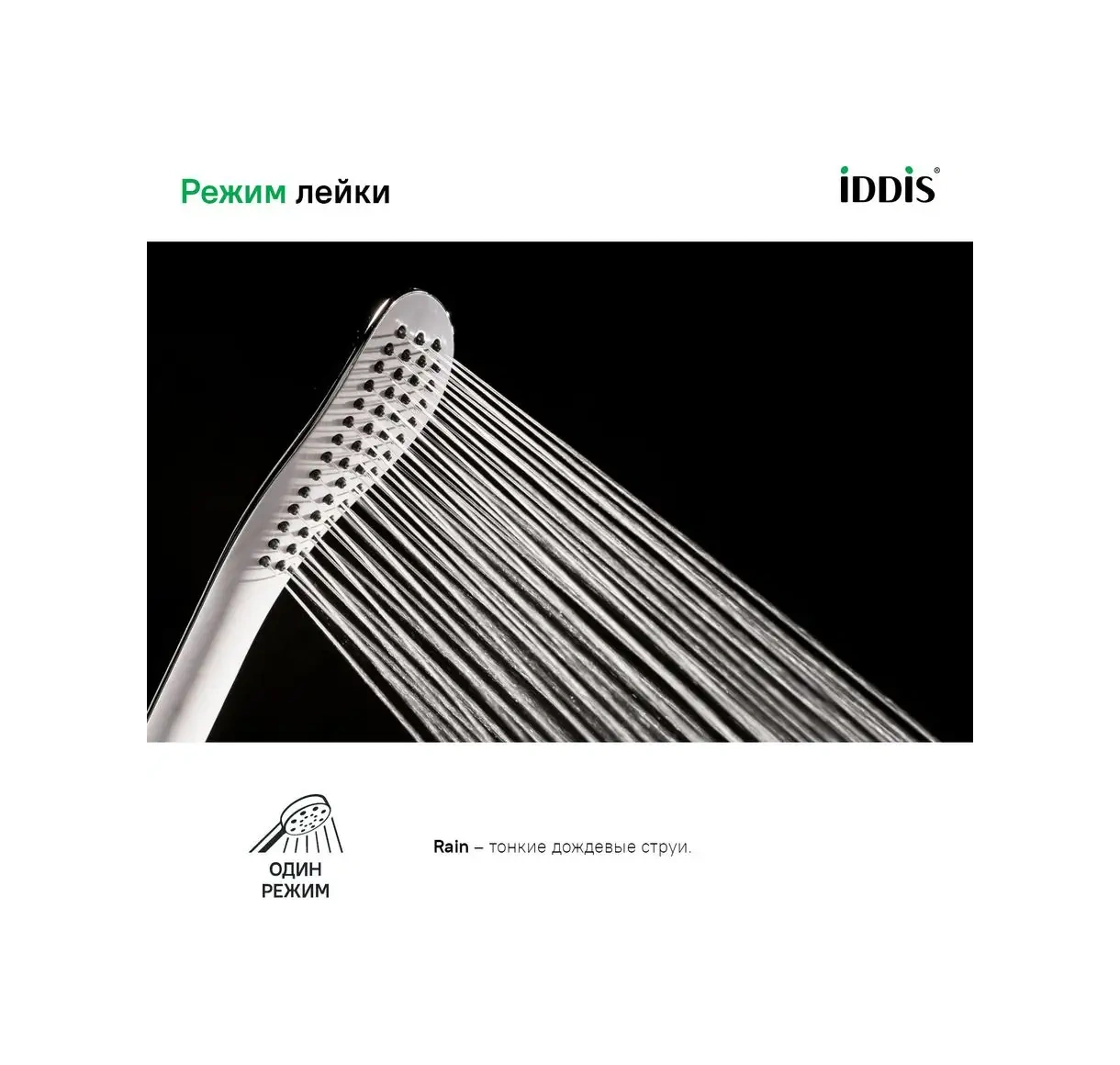 Iddıs Duş Başlığı 12783650 Beyaz