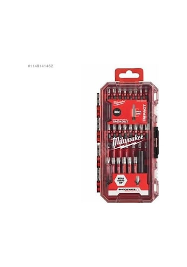 Milwaukee T4932492009 Shock Wave Bits Uç Seti 38 Parça