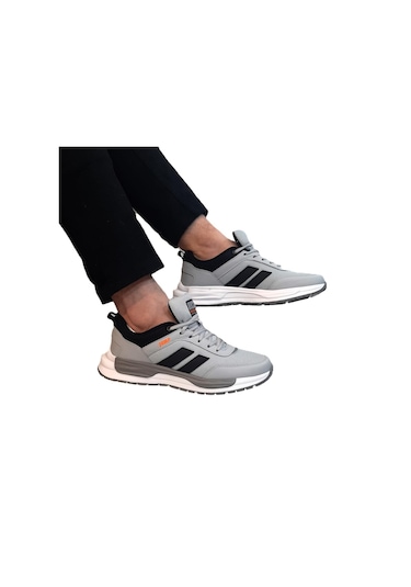 Jump 30601 Gri Memory Hafızalı Ortapedik Hafif Spor Ayakkabı Gri