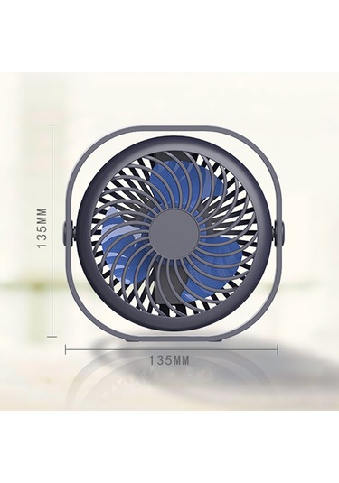 Vkemall Taşınabilir Usb Şarjlı Mini Masa Fanı - 3 Hız Ayarlı, Sessiz Ve Hafif