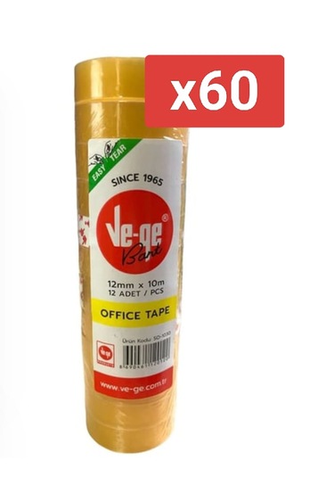 Vege Bant Eto Tape Tower 12mm 10m Ebat 12li Kuleden 60takım 1