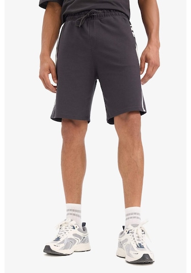 DeFactoFit NBA Brooklyn Nets Oversize Geniş Kalıp Kısa Paça Şort E2188AX25SMAR210