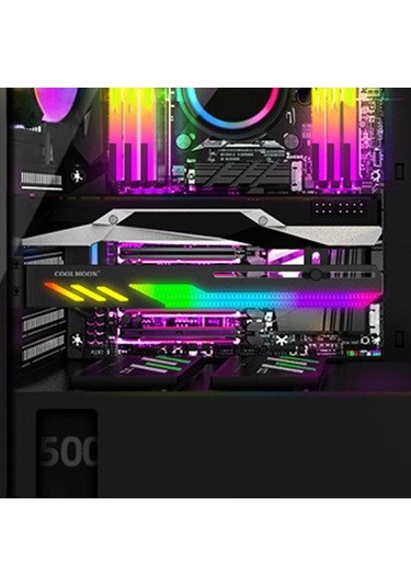 Suntek Gpu Destek Tutacağı 5v Kayar Ayar Alüminyum Siyah