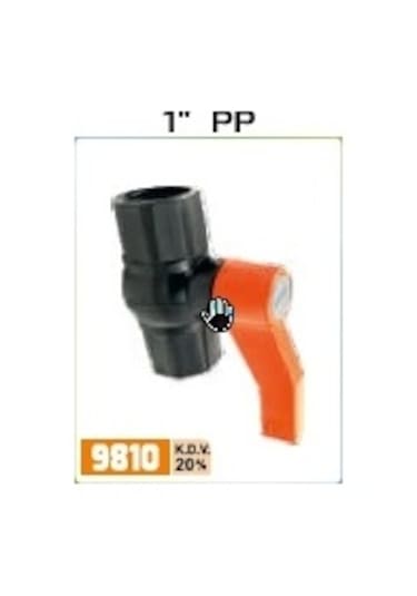 Pvc Küresel Vana 1 Parmak