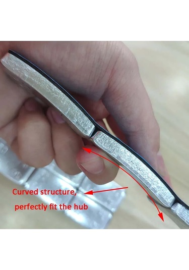 Padalink Araba Lastik Denge Kilidi Çelik Yapı Yapışkan Tip 25g 3 Adet Tek Paket Tekerlek Dengeleyici Motor, Kamyon Uyumlu