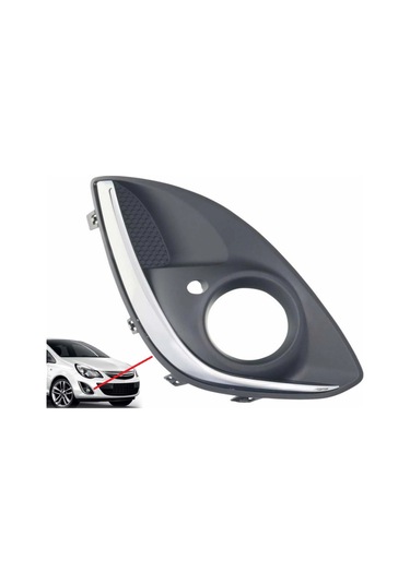 Corsa -d- 2010- Sis Kapağı Sisli Kromlu Sol Oem No 1400867