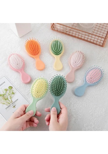 Masaj Masaj Saç Derisi Iyi Esneklik Çocuk Kız Küçük Saç Şekillendirici Araçları Saç Tarak Rahat Saç Mini'ye Zarar Vermeden