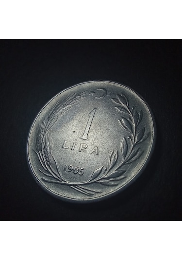1965 Akmonital 1 Lira Çt+/ççt Eski Madeni Para - 399636660eec9f2c10