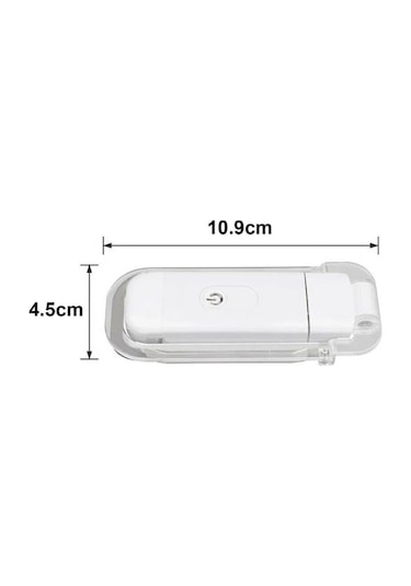 Hfambition Beyaz Usb Şarj Edilebilir Led Okuma Lambası - 3 Işık Modu, Göz Koruyucu, Esnek Klemeli, Dormitory/ofis Uyumlu Çok Renkli