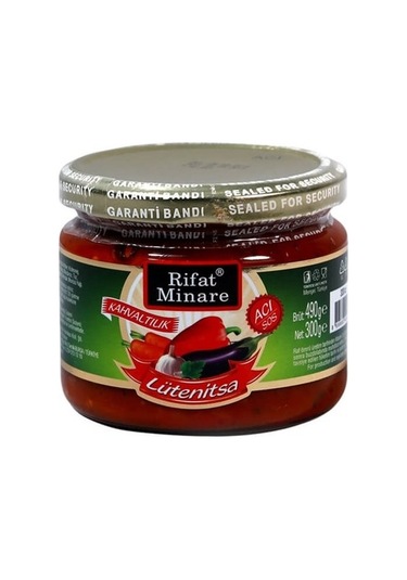 Rıfat Minare Lütenitsa Kahvaltılık Acı Sos Cam 300 G