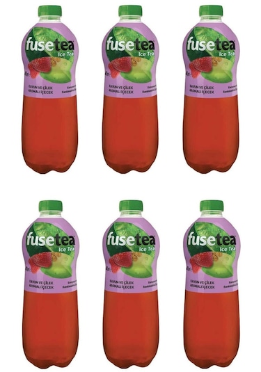 Fuse Tea Kavun Ve Çilek Aromalı Soğuk Çay 1 Lt X 6 Adet