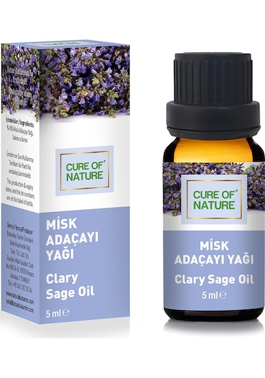 Cure Of Nature Misk Adaçayı Yağı 5 ML