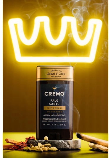 Cremo Palo Santo Antiperspirant Stick Deodorant 75gr