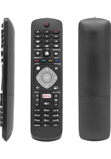 Philips Uyumlu Smart Tuşlu Netflıx Lcd Led Tv Kumanda 40141 19145 4741